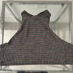 halter tie back top